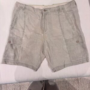 Tommy Bahama Light Gray Cargo Shorts